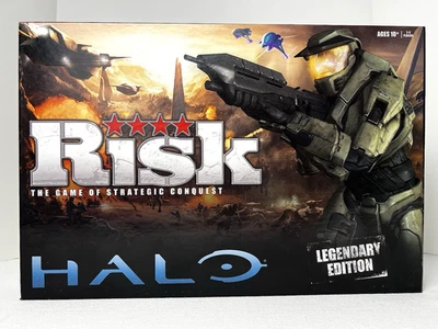RISK HALO: Legendary Edition, 2012 USAopoly/Hasbro, COMPLETE, Very Good - Image 1 of 4
