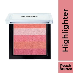 Nykaa Glow Goals! Shimmer Brick Highlighter Palette - Sunset Love - Picture 1 of 6