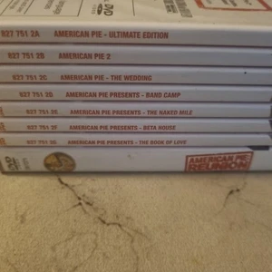 American Pie Collection of 7 Movies (DVDs) VGC (Region 4, 2, 5) Missing One Disc - Picture 1 of 17