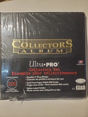 Álbum de Coleccionistas Ultra Pro con 100 Páginas de 9 Bolsillos para Protección de Tarjetas Coleccionables C Foto 1 de 3