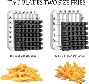 Chip Cutter Machine Canirologas Professional Potato Chipper Stainless Steel F... - Picture 1 of 12