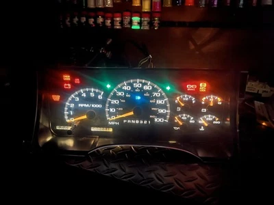 Chevy Silverado Tahoe Yukon 1500 1995-1998 velocímetro instrumento calibre clúster Foto 1 de 3