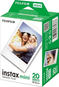 Instax mini instant film White Border, 20 shot Pack, suitable for mini camera - Picture 1 of 4