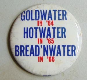 Barry Goldwater 1964 campaign pin button political - Picture 1 of 2