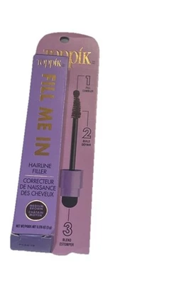 Toppik Fill Me In Hairline Filler MEDIUM BROWN for Thicker Looking Hair - Image 1 of 3