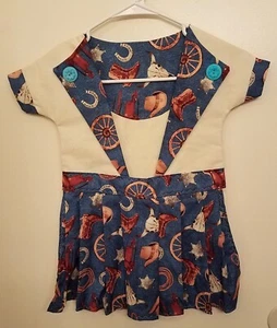 New Amish Handmade Clothespin Bag - Western Theme - Only 1 - Picture 1 of 2