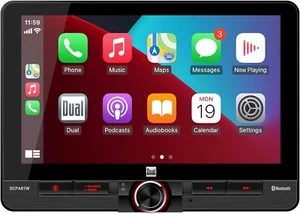 Dual Electronics DCPA81W 8" Apple CarPlay Android Auto Wired or Wireless New - Picture 1 of 8