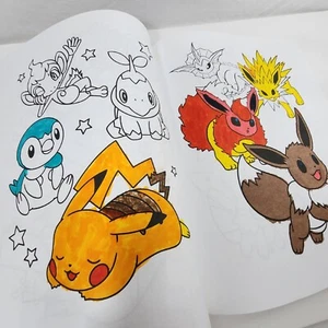 Pokémon Malbuch 2016 KW Bücher GEBRAUCHT 20 Seiten farbig Made in USA - Bild 1 von 24