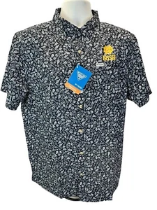Columbia PFG Notre Dame Shirt Men's Medium Irish Super Slack Tide Omni Shade New - Picture 1 of 9