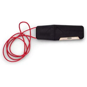 Fogata resistente al agua de supervivencia Flint Steel Fire Starter Striker negra pequeña - Imagen 1 de 2