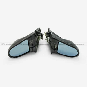 For Mitsubishi EVO 10 X (RHD) Forged Carbon Look Rearview Side Mirror Trim 2pcs - Foto 1 di 12