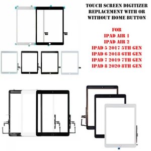 Touch Screen Digitizer Glass Replacement for iPad Air 5th 6th 7th 8th 9th Gen - Bild 1 von 1
