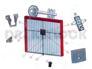 KIT SICUREZZA PER BASCULANTE GARAGE SERRANDA PREFER ANTISCASSO - Picture 1 of 1