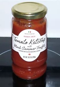 Trader Joe's Tomato Ketchup with Black Summer Truffle 10.2oz. Seasonal Edition - Picture 1 of 2
