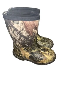 Bogs Classic Mid No Handle Camo Boots Boy’s Size US 11 EUR 27 Insulated - Picture 1 of 6