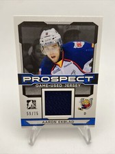 2014-15 ITG Draft Prospects Aaron Ekblad Silver #PGU-1 Panthers Jersey /75