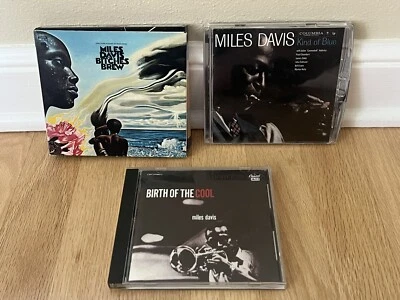 Miles Davis 5 Disc CD DVD Lot Bitches Brew Legacy Edition Kind Of Blue Birth Etc Foto 1 de 3