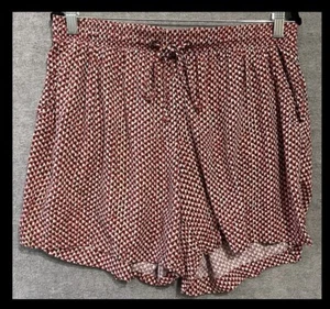 Liz Clairborne Shorts Women’s Large Petite Bohemian Boho Chic Peasant Hipster - Picture 1 of 16