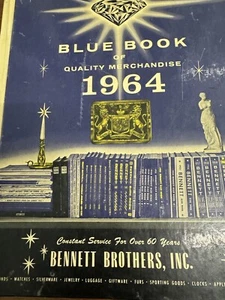 Vintage Mid Century 1964 Bennet Brothers Blue Book - Picture 1 of 11