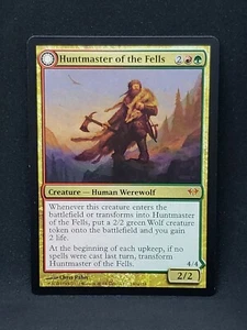Huntmaster of the Fells/Ravager of the Fell LP MTG Dark Ascension 140/158 R/G 41 - Picture 1 of 2