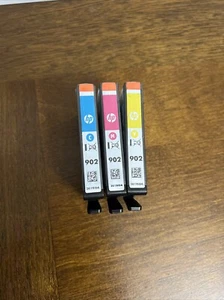 HP 902 Tri-Color Cyan Magenta Yellow Ink Cartridges 2019 - Picture 1 of 2