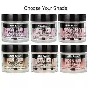 Mia Secret Cover Mandorla Polvere Acrilica Bambino Cool Rosa Naturale Pesca Dorata 1 oz - Foto 1 di 7