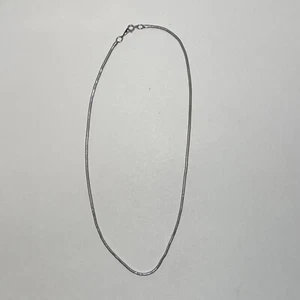 Cadena de plata vintage de arte de Amway, 18"" de largo - Imagen 1 de 2