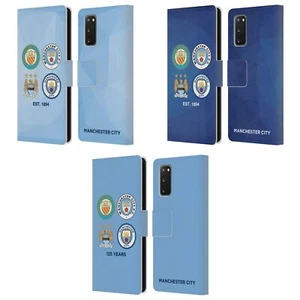 MAN CITY FC ÉVOLUTION DE LA CRÊTE HISTORIQUE ÉTUI COQUE EN CUIR POUR SAMSUNG 1 - Photo 1 sur 9