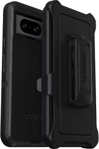 Black Case For Google Pixel 8 OtterBox Defender Series + Holster - Picture 1 of 5