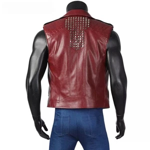 Cosplay Vest Thor 4 Love and Thunder Odinson Artificial Leather Punk Jacket - Picture 1 of 8