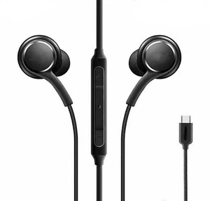 Do słuchawek Samsung S23 / S22 / S21 / S20 / S10 / Note 10 5G USB-C słuchawki z mikrofonem - Zdjęcie 1 z 7