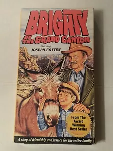 Classic Family Movie: BRIGHTY OF THE GRAND CANYON! Joseph Cotten! Burro! - Picture 1 of 2