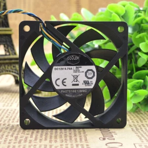 CoolerMaster FA07015E12BMC Cooling Fan DC 12V 0.70A Cooler Fans 4Pin 70mm x 15mm - Picture 1 of 5