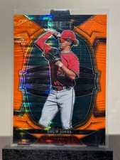 Druw Jones #22 2023 Select FOTL Neon Orange Pulsar Prizm 5/12 - Diamondbacks