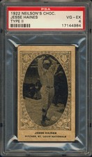 1922 V61-2 Neilson's Chocolate Jesse Haines Rookie Card PSA 4 Cardinals HOF
