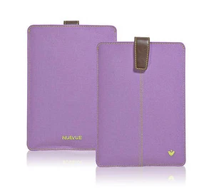 APPLE iPad mini Case PURPLE Canvas NueVue SANITIZING Screen Cleaning Sleeve   - Picture 1 of 12