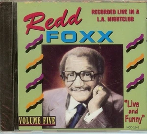 REDD FOXX - LIVE AND FUNNY - VOL. 5 - CD - NEW - SEALED - Picture 1 of 2