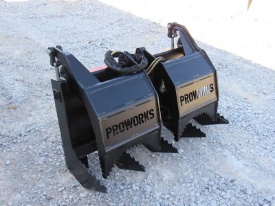 42-дюймовая насадка для захвата корневых граблей моллюсков подходит для мини-вилочных погрузчиков - Изображение 1 из 4