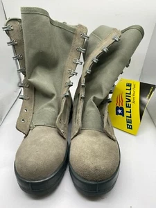 *Brand New* Belleville 600st Steel Toe boots size 6 R (Air Force Sage Green) - Picture 1 of 9