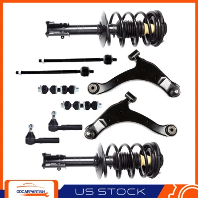 For Chrysler PT Cruiser 01-10 Complete Front Struts Control Arm Sway Bar Tierods Foto 1 de 4