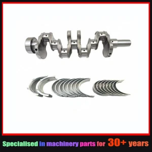 Crankshaft With Bearing Set For Yanmar 4TNV84 Engine TAKEUCHI TL120 TL220 Loader - Picture 1 of 5