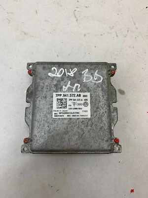 BENTLEY BENTAYGA MK1 2018 HEADLIGHT CONTROL MODULE ECU UNIT 7PP941572AB  1V - Image 1 of 3