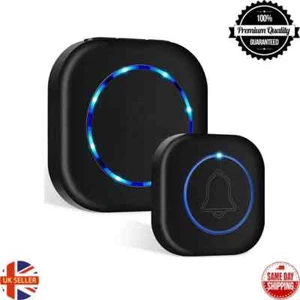 Wireless Door Bells Waterproof 1000ft Long Range Plug in Home Cordless Doorbell - Picture 1 of 8