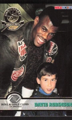 1993 HOOPS DAVID ROBINSON 291 MINT FIFTH ANNIVERSARY GOLD SAN ANTONIO SPURS - Image 1 of 2