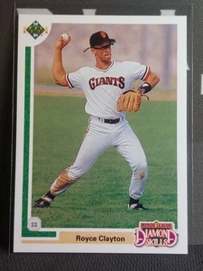 Royce Clayton 1991 Upper Deck Minor League Diamond Skills Rookie #4F - Picture 1 of 1