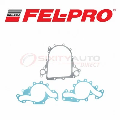 Fel-Pro Water Pump Install Kit for 1982-2000 GMC C2500 6.2L 6.5L V8 - Engine qs Foto 1 de 4