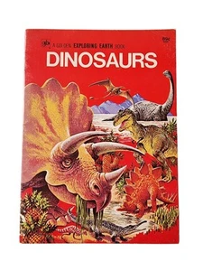 Dinosaurs: A Golden Exploring the Earth Book 1973 de Martin y Parker de colección - Imagen 1 de 6