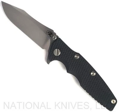 Rick Hinderer Knives Eklipse Spearpoint Knife SW S45VN Blade SWBL L/S Black G-10 - Image 1 of 2