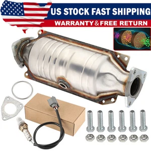 Convertidor catalítico apto para Honda Accord 1998 1999 2000-2002 con sensor de O2 trasero - Imagen 1 de 13