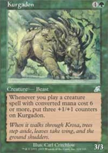 Kurgadon - Scourge #124/143 MTG Magic The Gathering - Image 1 of 1